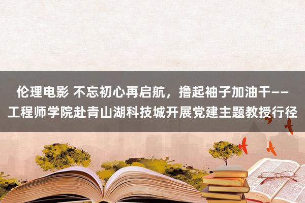 伦理电影 不忘初心再启航，撸起袖子加油干——工程师学院赴青山湖科技城开展党建主题教授行径